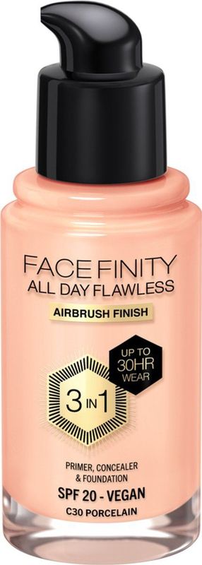 Max Factor - Facefinity All Day Flawless Foundation - C30 Porcelain - 34 ml