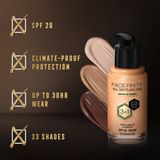 Max Factor Make-up Gezicht FacefinityAll Day Flawless Foundation SPF 20 70 Warm Sand