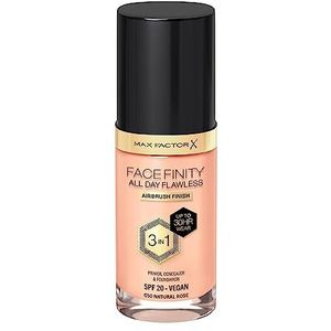 Max Factor Make-up Gezicht FacefinityAll Day Flawless Foundation SPF 20 50 Natural Rose