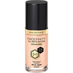 Max Factor Make-up Gezicht FacefinityAll Day Flawless Foundation SPF 20 55 Beige