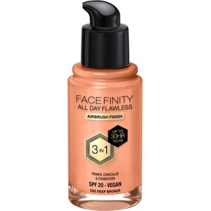 Max Factor - Facefinity All Day Flawless Foundation - SPF20 - C82 Deep Bronze - 30ml