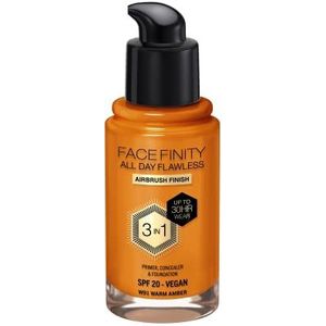 Max Factor Facefinity All Day Flawless Foundation W91 Warm Amber 34 ml