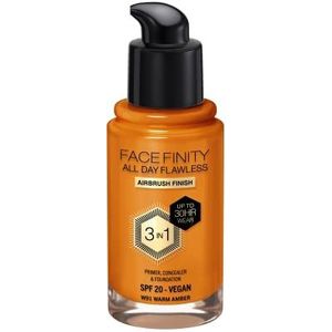 Max Factor Facefinity All Day Flawless Foundation -, SPF20 - W91 Warm Amber, 30ml