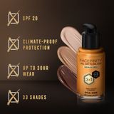 Max Factor Facefinity All Day Flawless Langaanhoudende Make-up  SPF 20 Tint  87 Warm Caramel 30 ml