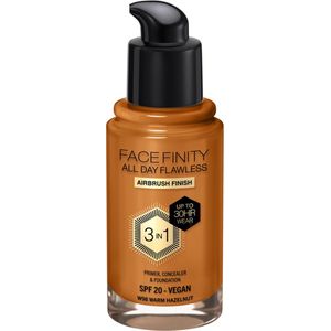 Max Factor Make-up Gezicht FacefinityAll Day Flawless Foundation SPF 20 98 Warm Hazelnut