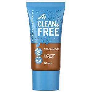 Manhattan Make-up Gezicht Clean & Free voedende make-up 42 Mocha