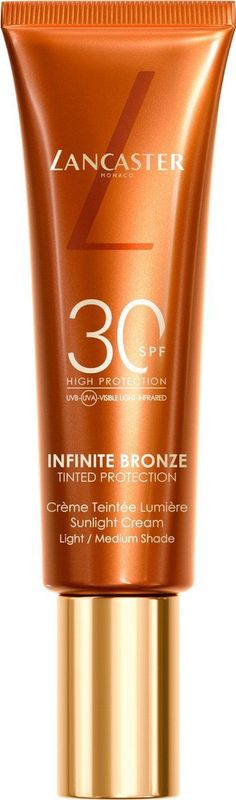 LANCASTER - Tinted Protection Sunlight Cream SPF30 Light/Medium - 50 ml - SPF 30
