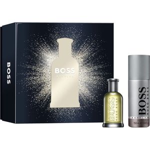Heren cadeauset: HUGO BOSS Bottled Eau de Toilette 50ml + deodorant spray 150ml -  Maat: One size