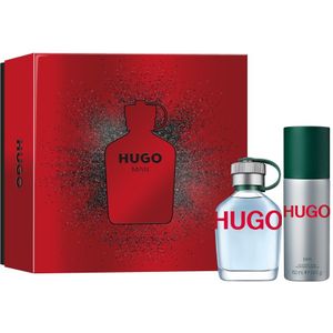 Hugo Gift Set Eau De Toilette (edt) 75 Ml + Deospray 150 Ml