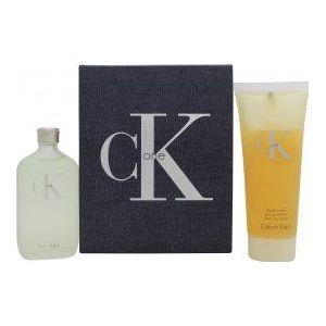 Calvin Klein Unisex geuren ck one Cadeauset Eau de Toilette Spray 100 ml + Shower Gel 100 ml