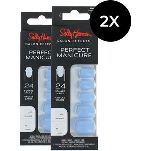 Sally Hansen Perfect Manicure 24 Square Nails (2 x ) - Sugar Fix