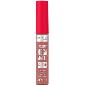 Rimmel Lasting Mega Matte lichte vloeibare matterende lippenstift 16 h Tint Strapless 7,4 ml