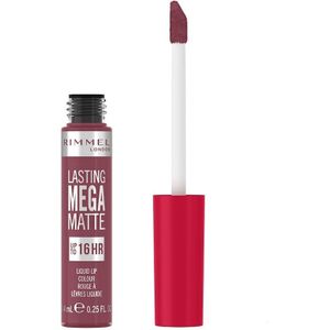 Rimmel - Lasting Mega Matte Liquid Lipstick - 7.4 ML - Vegan Formule - Intense Kleur