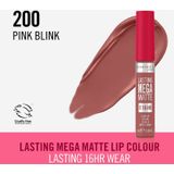 Rimmel - Lasting Mega Matte - Lippenstift - Pink Blink - 7,4 ml