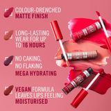 Rimmel Lasting Mega Matte lichte vloeibare matterende lippenstift 16 h Tint Pink Blink 7,4 ml