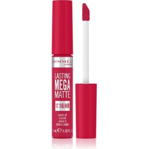 Rimmel Lasting Mega Matte lichte vloeibare matterende lippenstift 16 h Tint Fuchsia Flush 7,4 ml