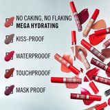 Rimmel London - Lasting Mega Matte - Lippenstift - Ruby - Veganistische Formule