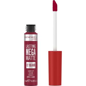 Rimmel London - Lasting Mega Matte - Lippenstift - Ruby - Veganistische Formule