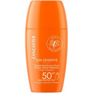 Lancaster Sun Sensitive Tinted mattifying fluid spf 50