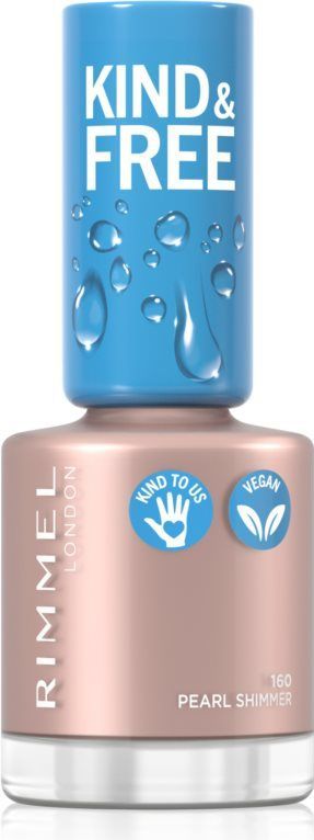 Rimmel - Kind & Free - Nagellak - Tint 160 Pearl Shimmer - 8 ml