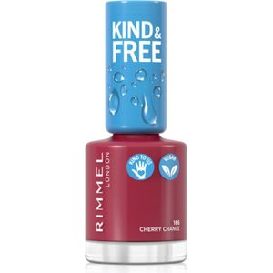 Rimmel Kind & Free - Nagellak - Tint 166 Cherry Chance - 8 ml