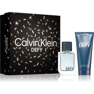 Parfumset voor Heren Calvin Klein EDT Defy 2 Onderdelen