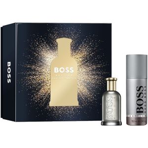 Hugo Boss Bottled Giftset - 50 ml eau de parfum spray + 150 ml deodorant spray - cadeauset voor heren