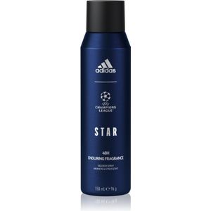 Adidas UEFA Champions League Star Deodorant Spray met 48-Uurs Werking  150 ml