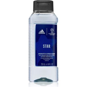 Adidas UEFA Champions League Star Verfrissende Douchegel  250 ml