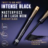 Max Factor - Masterpiece - Mascara - Midnight Black - 7 ml