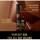Max Factor - 2000 Calorie Brow Sculpt - Wenkbrauwmake-up - Zwartbruin - 4,5 ml