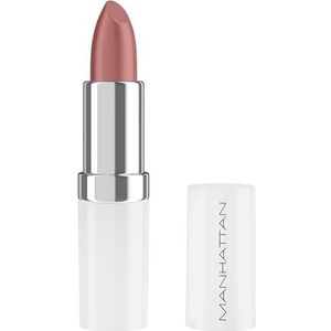 Manhattan Lasting Perfection Satin Lipstick 880 Sunset Rose, lippenstift voor intensieve, langdurige kleur en hydraterende verzorging