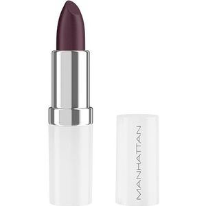 Manhattan Lasting Perfection Satin Lipstick 980 Mauve To The Music, lippenstift voor intensieve, langdurige kleur en hydraterende verzorging
