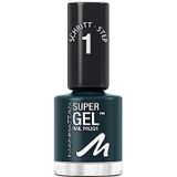 Manhattan Super Gel Nail Polish Nagellak, Nr. 300 - Beach House Blue, 8 ml