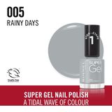 Rimmel - Super Gel - Nagellak - Tint 005 Rainy Days - 12 ml