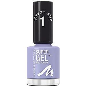 Manhattan Super Gel Nail Polish Nagellak, Nr. 290 - Purple Haze, 8 ml