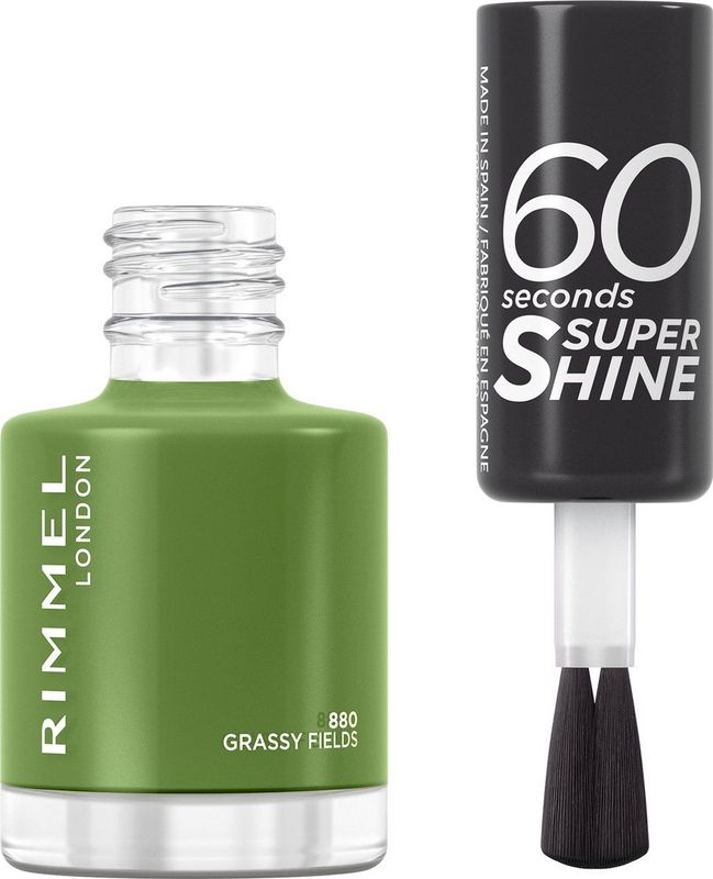Rimmel - 60 Seconds Super Shine - Nagellak - Tint 880 Grassy Fields - 8 ml