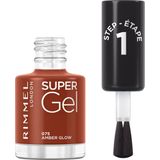 Rimmel - Super Gel - Nagellak - Tint 075 Amber Glow - 12 ml