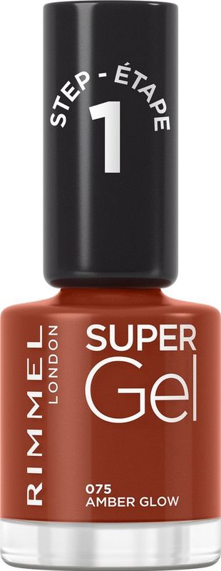 Rimmel - Super Gel - Nagellak - Tint 075 Amber Glow - 12 ml