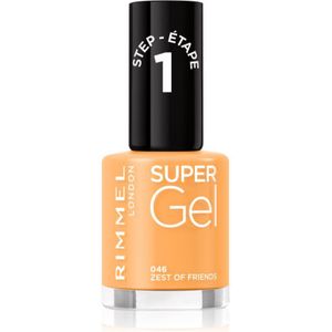 Rimmel Super Gel Gel Nagellak zonder UV/LED Lamp Tint 046 Zest Of Friends 12 ml