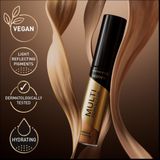 Max Factor Facefinity Multi-Perfector Concealer, All In One, Conceal Imperfections, Instant Brightening, Natrual Finish, Lightweight, Vegan, Customisable Coverage - 6N, 11 ml