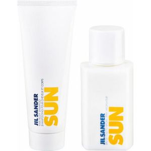 Jil Sander Sun Geschenkset 75ml EDT + 75ml Haar & Lichaam Shampoo
