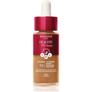 Bourjois Healthy Mix Lichte Foundation voor Natuurlijke Uitstraling Tint 58W Caramel 30 ml