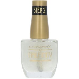 Max Factor - Nailfinity Shimmer Top Coat - Nagellak - Tint 102 Starry Veil - 12 ml