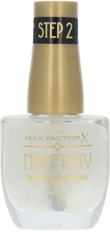 Max Factor - Nailfinity Shimmer Top Coat - Nagellak - Tint 102 Starry Veil - 12 ml