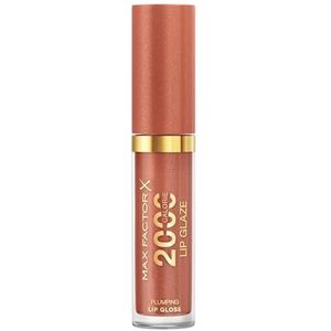 Max Factor 2000 Calorie Lip Glaze Gloss à lèvres coloré brillant avec effet volumisant, complexe nutritif avec hyaluronique et squalane, végétalien, Fb. 170 Nectar Punch, 4,4 ml