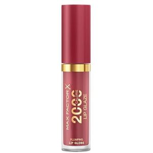 Max Factor 2000 Calorie Lip Glaze Gloss à lèvres coloré brillant avec effet volumisant, complexe nutritif avec hyaluronique et squalane, végétalien, Fb. 085 Floral Cream, 4,4 ml