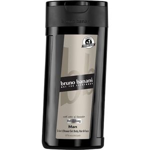 bruno banani - Man - 3-in-1 Douchegel - Amber-Fougère - Veganistisch