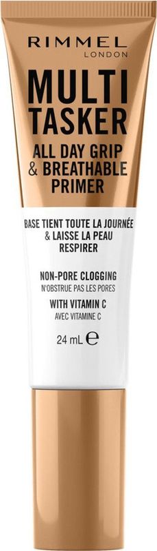 Rimmel - Multi-Tasker All Day Grip & Breathable Primer - Transparant - 24 ml