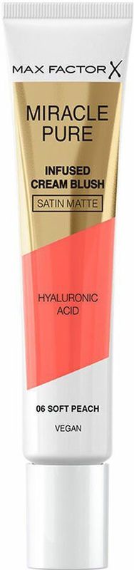 Max Factor - Miracle Pure Cream Blush - 06 Soft Peach - 15ml